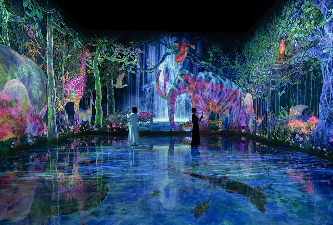 teamLabb Planet Experience in Tokyo